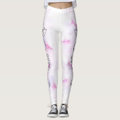 *~* Nirwana-Mond-Lotos-Weg zur Erleuchtung Leggings (Vorderseite)