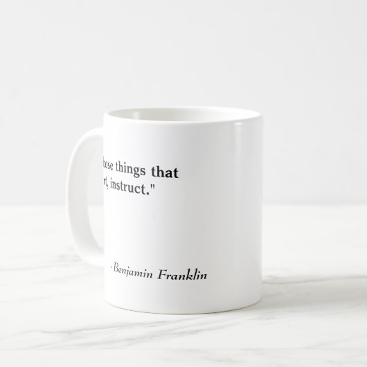 Nirwana-Nugget - Tassen-Schablone Kaffeetasse (Vorderseite Links)