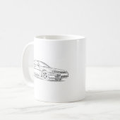 Nis 240SX 1995 Kaffeetasse (Vorderseite Links)