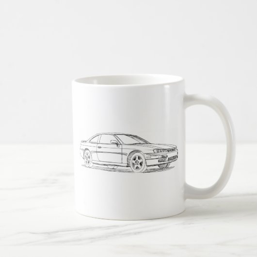 Nis 240SX 1995 Kaffeetasse (Rechts)
