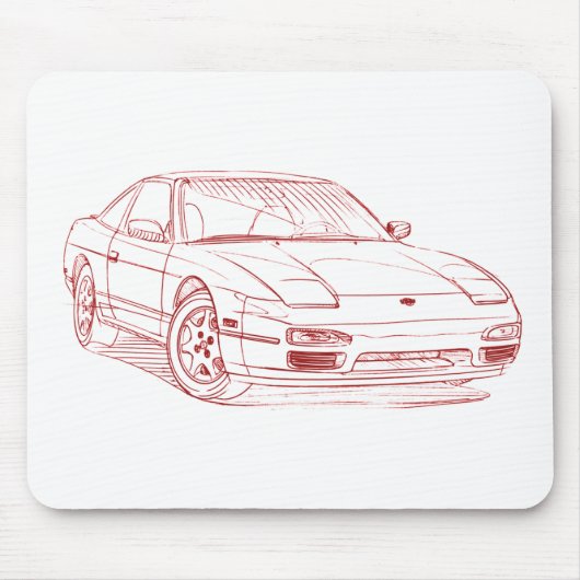 Nis 240SX S14 Mousepad (Vorne)