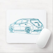 Nis-Blatt EV6 2010 Mousepad (Mit Mouse)