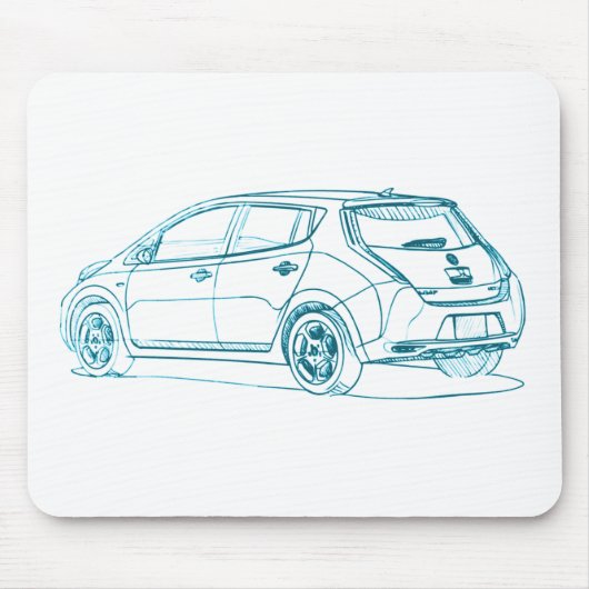 Nis-Blatt EV6 2010 Mousepad (Vorne)