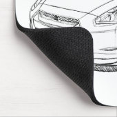 Nis-Skyline GTR R35 Mousepad (Ecke)