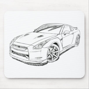 Nis-Skyline GTR R35 Mousepad