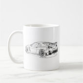 Nis-Skyline GTR R35 Nismo 2017 Kaffeetasse (Links)