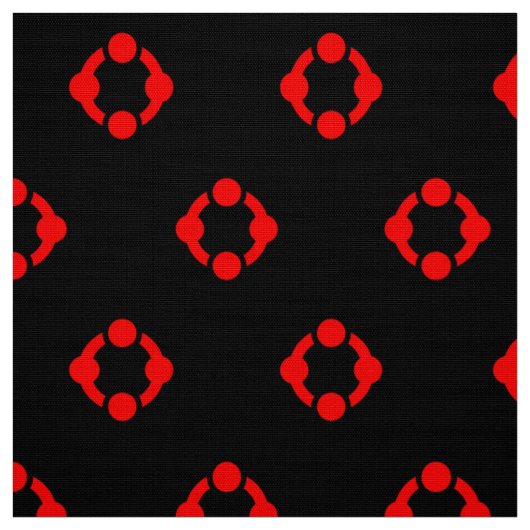 Nischen-Stolzflagge (Schwarz) Stoff (Muster)