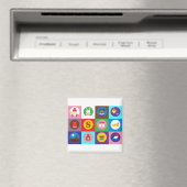 Nischen Zwarte Piet Magnet (In Situ (Geschirrspüler))