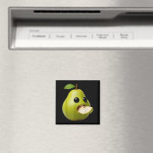 Nischenfrüchte Lustige Birne Meme Brainrot Surreal Magnet (In Situ (Geschirrspüler))