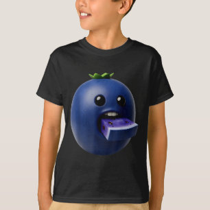 Nischenfrüchte Lustige Blaubeer Meme Brainrot Surr T-Shirt