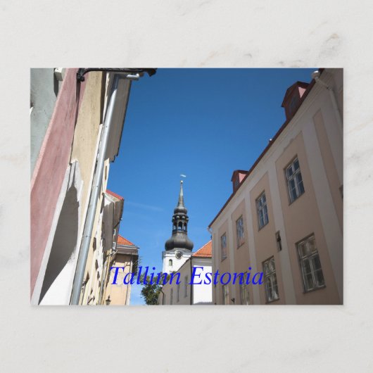 Nischenkirche, Tallinn Estland Postkarte (Vorderseite)