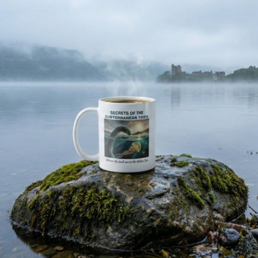 Niseag The Loch Ness Guardian | Bio-Magic Fantasy Kaffeetasse
