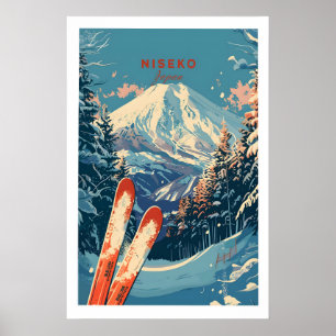 Niseko Druck Japan 1 Poster