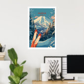 Niseko Druck Japan 1 Poster (Heimbüro)