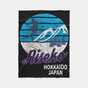 Niseko Hokkaido Island Japan Ski Resort Snowboardi Fleecedecke
