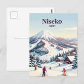 Niseko Japan Postkarte (Vorne/Hinten)