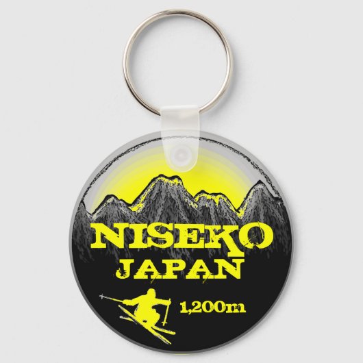 Niseko Japan Schlüsselanhänger (Vorderseite)