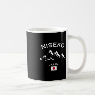 Niseko Japan Ski Resort Hokkaido Japanischer Berg Kaffeetasse