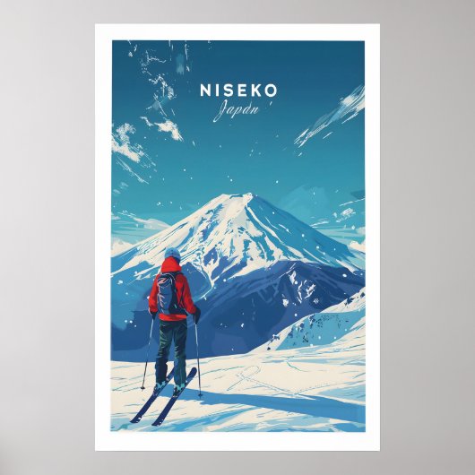 Niseko Reise Druck - Japan 1 Poster (Vorne)