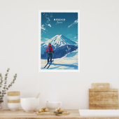 Niseko Reise Druck - Japan 1 Poster (Küche)