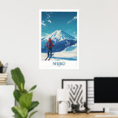 Niseko-Ski-Poster - Japan 1 Poster (Heimbüro)