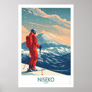 Niseko Ski Print - Japan 1 Poster