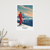 Niseko Ski Print - Japan 1 Poster (Küche)