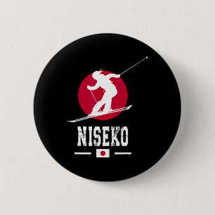 Niseko Ski Resort Japan Hokkaido Japanisches Skifa Button