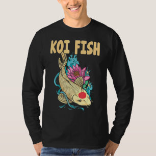 Nishikigoi Japanisch Traditioneller Koi Fisch Koi T-Shirt