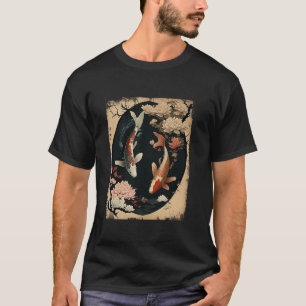 Nishikigoi Koi Carp Fisch Japanisch Kunst Japan Ki T-Shirt