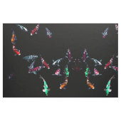 Nishikigoi Koi Färbungs-Fische Stoff (Fat Quarter (45,7 x 55,9 cm))