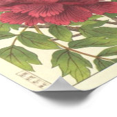 Nishimura Hodo Peony Japanische Blume Kunstferien Poster (Ecke)