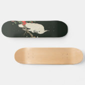 Nishimura weißer Cockatoo-asiatischer Kunst-Druck Skateboard (Horizontal)