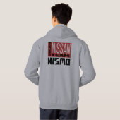 Nismo Nissan Altes Logo Hoodie (Schwarz voll)