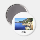 Nissaki, Korfu Magnet (Vorderseite/Rückseite)