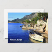 Nissaki, Korfu Postkarte (Vorne/Hinten)