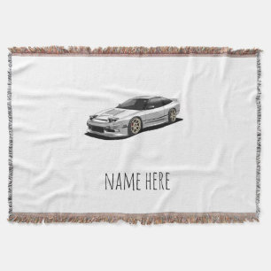 Nissan 240sx handgezeichnete Kunstwerke Decke