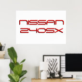 Nissan 240SX Poster (Heimbüro)