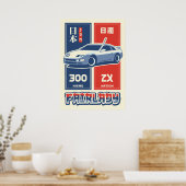 NISSAN 300ZX POSTER (Küche)