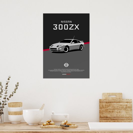 NISSAN 300ZX POSTER (Küche)