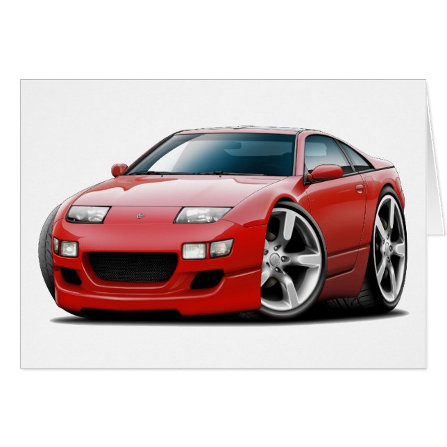 Nissan 300ZX Red Car (Vorderseite (Horizontal))