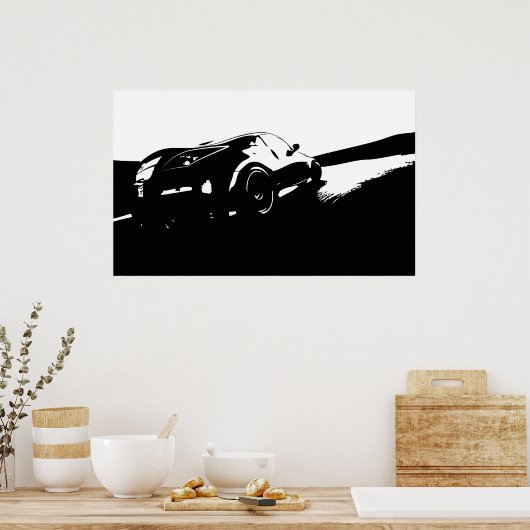 Nissan 350z poster (Küche)
