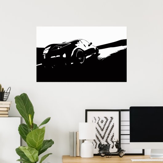 Nissan 350z poster (Heimbüro)