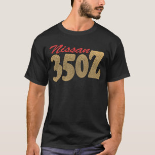 Nissan 35OZ Front- und Rückseite Sportwagen Mädche T-Shirt
