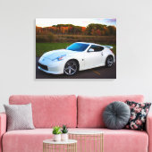 Nissan 370Z NISMO Leinwand (Insitu (Wohnzimmer))