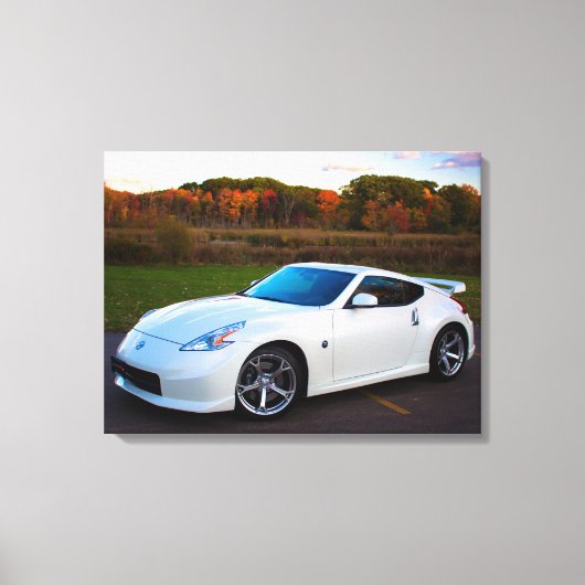 Nissan 370Z NISMO Leinwand (Vorderseite)