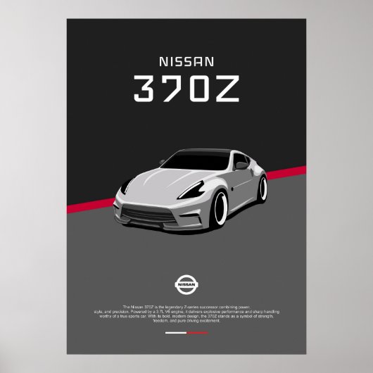 NISSAN 370Z POSTER (Vorne)
