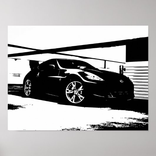 Nissan 370Z Poster (Vorne)