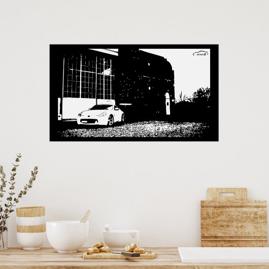 Nissan 370Z Poster (Küche)