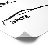 Nissan 370Z Roof Top Poster (Ecke)